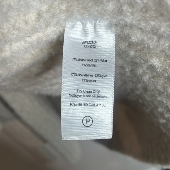 ATM Anthony Thomas Melillo | Thick Wool Blend Hooded Longline Cardigan Size M - Picture 5 of 7